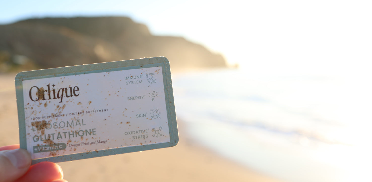 Orlique Liposomal Glutathione supporting antioxidant defense and cellular health