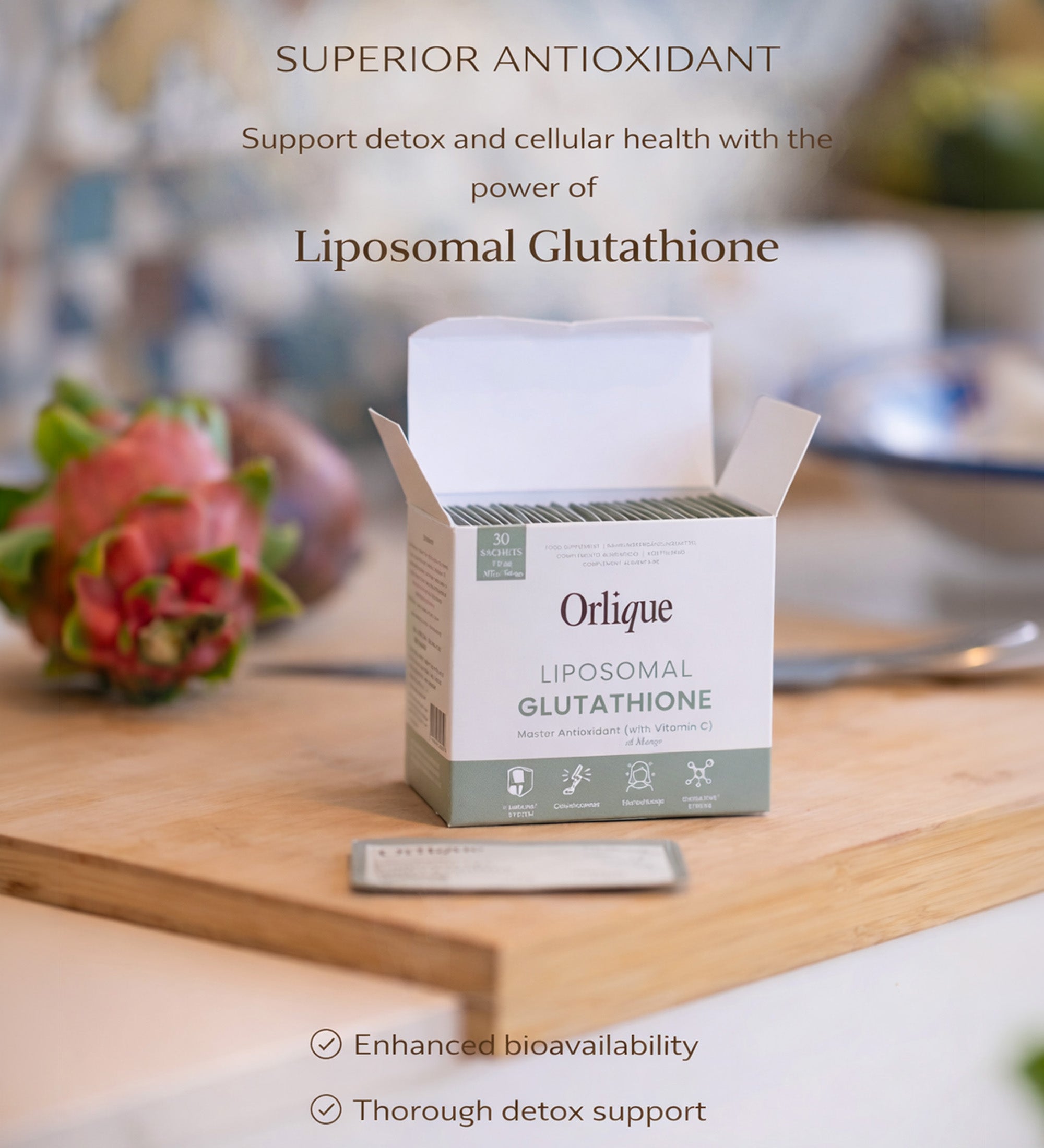 Liposomal Glutathione + Vitamin C