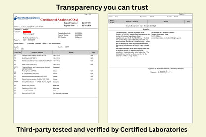 Immune Defense Liposomal Vitamin C with Zinc and Citrus Bioflavonoids